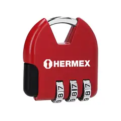 HERMEX - Candado maletero de combinación 36 mm blíster
