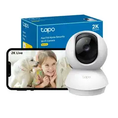 TP LINK - Tapo c210 3mp 2k cámara wi-fi de vigilancia interior 360º tp-link