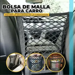 AURELA - Bolsa Organizadora de Malla para Auto