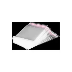 GENERICO - Bolsa con pega pega 3x6 pulgadas 7.62x15.24 cm x2.5µm x100un