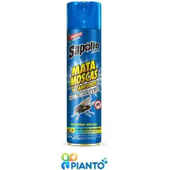 SAPOLIO - Insecticida moscas y zancudos spray 360 ml