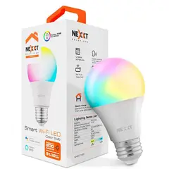 NEXXT SOLUTIONS - Foco led inteligente nexxt rgb- multicolor nhb-c120