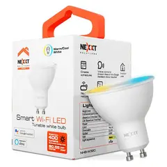 NEXXT SOLUTIONS - Dicroico foco led inteligente wi-fi mr16 alexa google