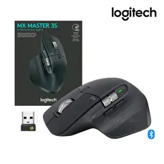 LOGITECH - Mouse Mx Master 3S Wireless 8K USB-C Black