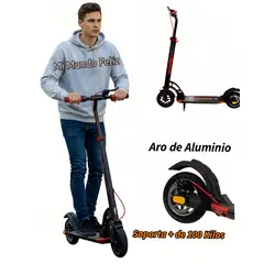 GENERICO - Scooter Manual Plegable Jovenes y Adultos Amortiguador 2025
