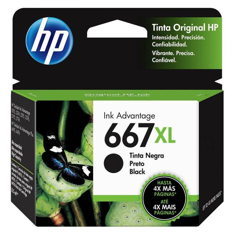 TINTA 3YM81AL 667XL NEGRO DJ 2775 2375 1275 4175