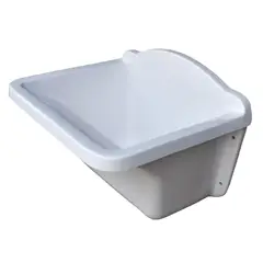GENERICO - Lavadero Fibra de Vidrio Amazonitas 50x40x26m Blanco