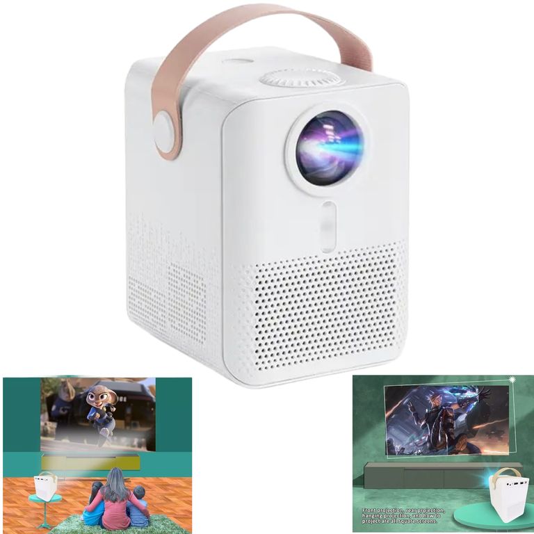 Proyector LCD 1080P Ultra HD + Bluetooth 3000Lumens 40 a 130Pulg