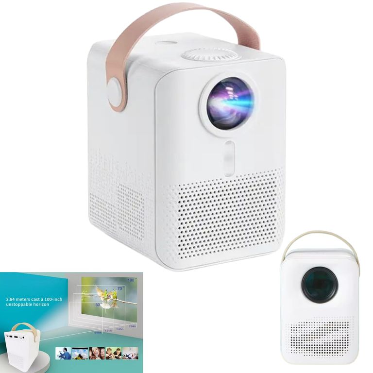 Proyector Multimedia 1080P Ultra HD Bluetooth 3000Lumens 40 a 130Pulg