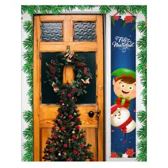 GENERICO - DECORACION NAVIDEÑA PARA PUERTAS - N2