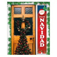 GENERICO - DECORACION NAVIDEÑA PARA PUERTAS - N8