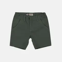 YONISTERS CLOTHING - Short Tafeta Kids Semipitillo Stretch Verde