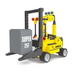 BRICTEK - BLOQUES PARA CONSTRUIR DE JUGUETE CONSTRUCTION FORKLIFT