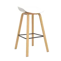 BONNO - Banco Para Bar Misuri Fijo Blanco