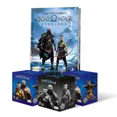 EDITORIAL BERLIN - God of war Ragnarok, 1 Álbum Tapa Dura + 3 Cajitas (150 Sobres)