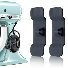 AURELA - CordHolder™- Pack de 4 Organizadores de Enchufe para Electrodomésticos