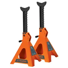 TRUPER - Caballete de 6 toneladas 2 piezas torre para auto