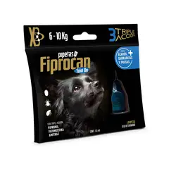 VETLINEX - ANTIPULGAS, GARRAPATAS Y ACAROS FIPROCAN PIPETAS 10 KG