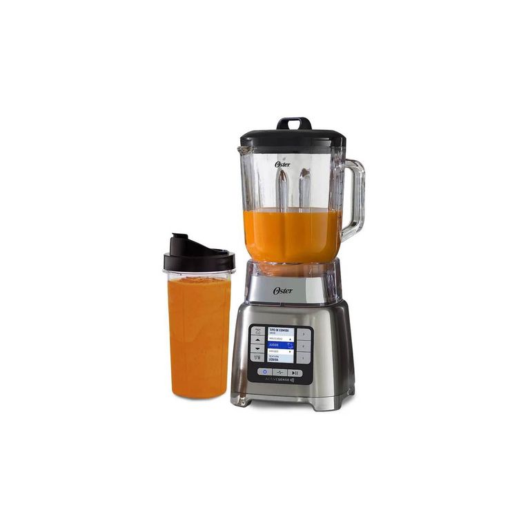 Licuadora Digital activesense BLSTTDGNBG vaso de vidrio - silver
