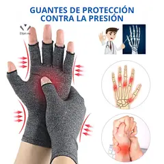 AURELA - Guantes de Compresión para Artritis Artrosis Tendinitis y Túnel C