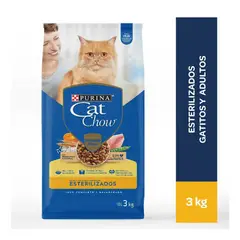 CAT CHOW - Adultos Esterilizados 3 kg