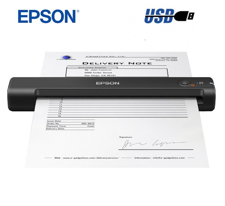 Escáner portátil WorkForce ES-50, USB 2.0