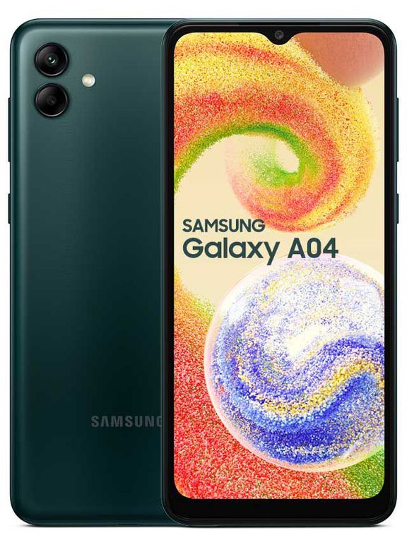 GALAXY A04 - 50MP 2MP 128GB 4GB RAM - VERDE