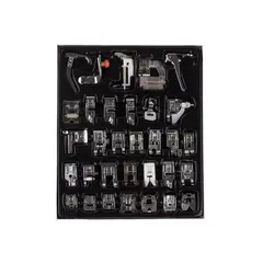 GENERICO - Prensatelas kit de 32pcs universales brother singer janome