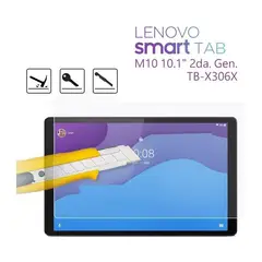 GENERICO - Mica de Vidrio Templado para Lenovo Tab M10 10.1 2da Gen 2021 X306X