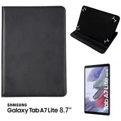 GENERICO - Funda flip cover para samsung tab a7 lite 8.7 sm-t220 t225 protector