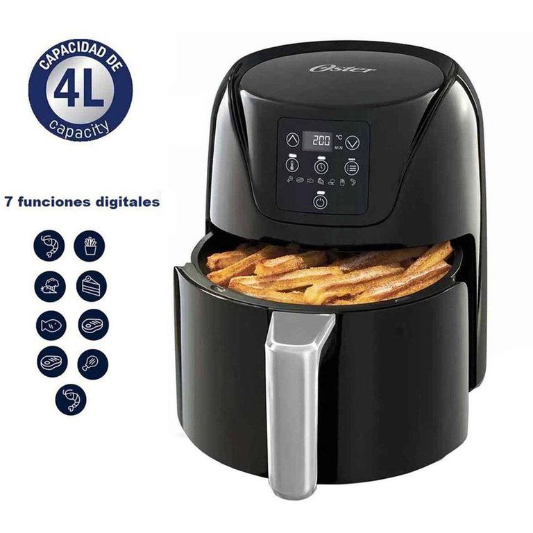 Freidora de Aire 4L Digital Diamond Force CKSTAF40D