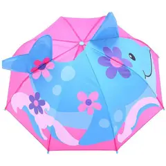 GENERICO - Paraguas sombrilla 3d infantil diseño ballena