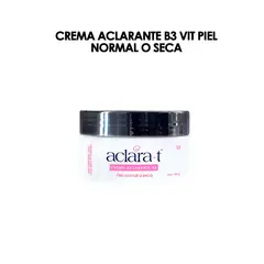 GENERICO - Crema Aclarante B3 vit Piel Normal o Seca.