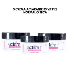 GENERICO - 3 Crema Aclarante B3 vit Piel Normal o Seca.