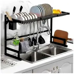 MINARI - Estante Organizador Escurridor de Platos para Cocina Premium 85cm EP85