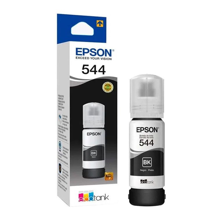 Botella de tinta T544120-AL Color Negro contenido 65ml