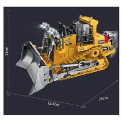 GENERICO - Set De 3 Vehículos De Construcción A Control Remoto