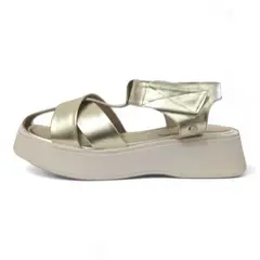 GENERICO - 015L-48 Sandalia Mujer Ada Poulos Color Oro