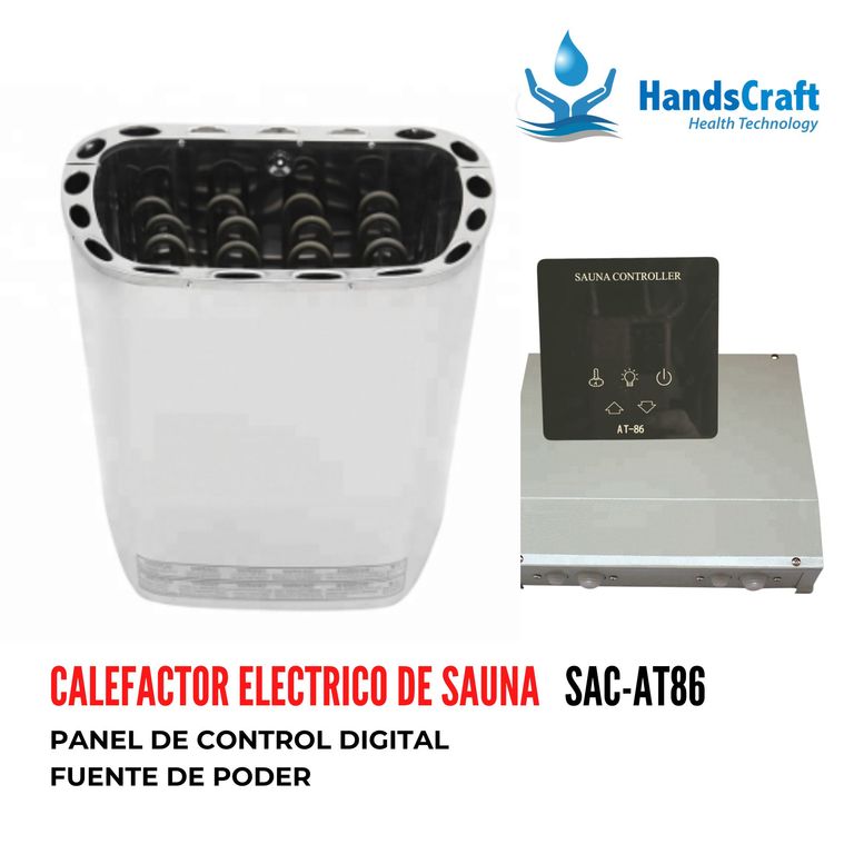 Calefactor para Sauna Eléctrico 9KW