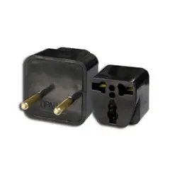 OPALUX - Adaptador X2 Unid Enchufe Multiple Redondo AP-6049B