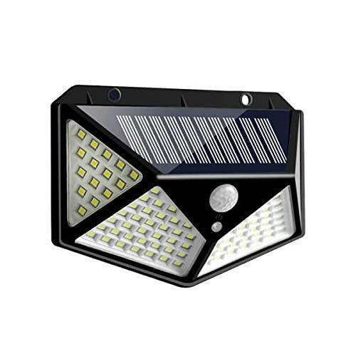 Lampara solar Sensor Movimiento Led Jardin Exterior