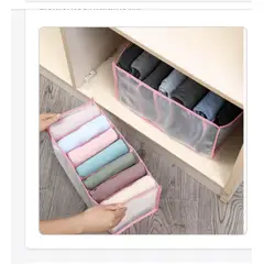 AURELA - Organizador de Pantalones Rosado Pack de 4 unidades.