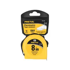 PRETUL - Wincha Cinta Metrica De 8 Metros De Metal