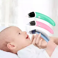 GENERICO - Aspirador o succionador nasal eléctrico bebe y niños ROSADO