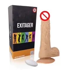 GENERICO - Dildo Consolador Realista Vibrador Con Control Remoto Ares
