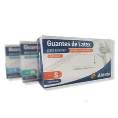 ALKHOFAR - GUANTE DE LATEX TALLA S -