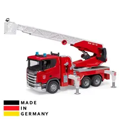 BRUDER - Juguete Camión Grande de Bombero con Escalera 3591