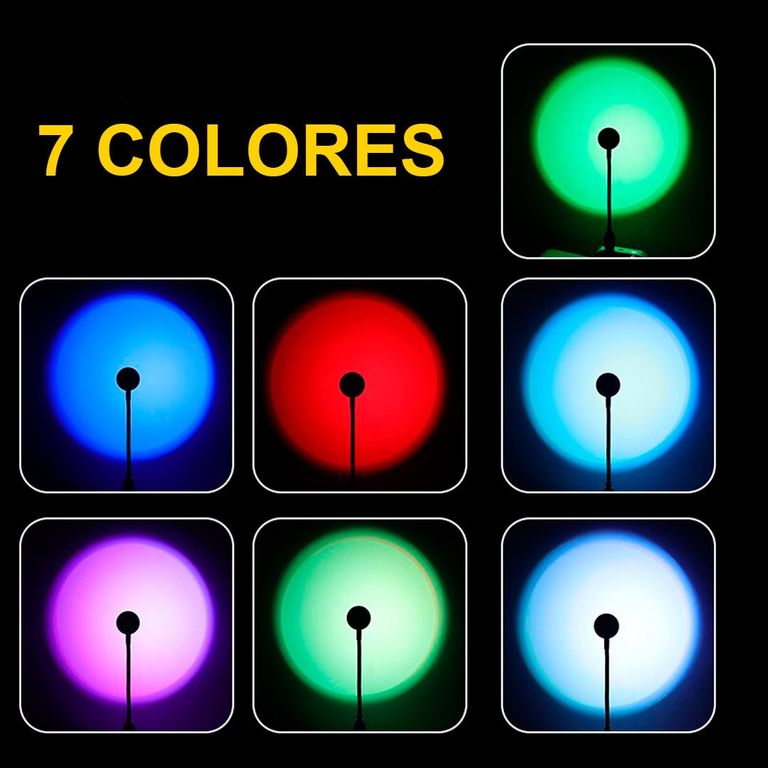Pack de Luces LED USB Multicolores Atmosféricos Rainbow