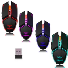 MICRONICS - Mouse Gamer Inalámbrico 7 Botones