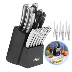 OSTER - Juego de Cuchillos WELLISFORD 14P Acero Base